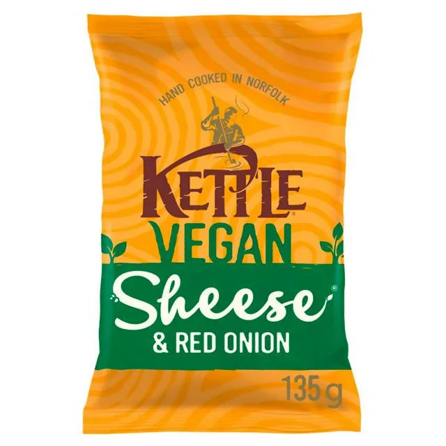 - Dog anti-slip matKettle Chips Vegan Sheese & Red Onion Sharing 135g