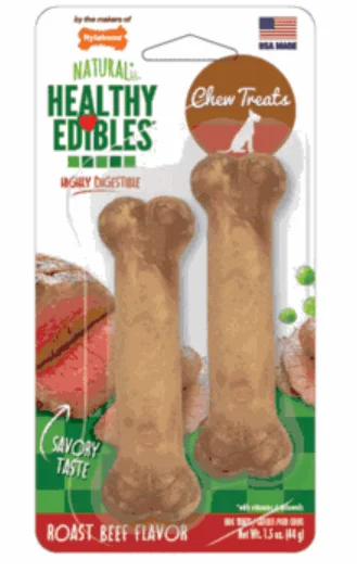 - Car dog seat beltNylabone Healthy Edibles Roast Beef Petite Dog Treats 2pk