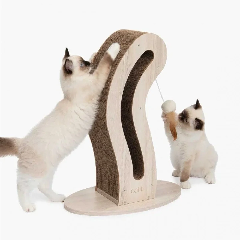 - Remote interactive pet feederCatit Pixi Tail Shape Cat Scratcher