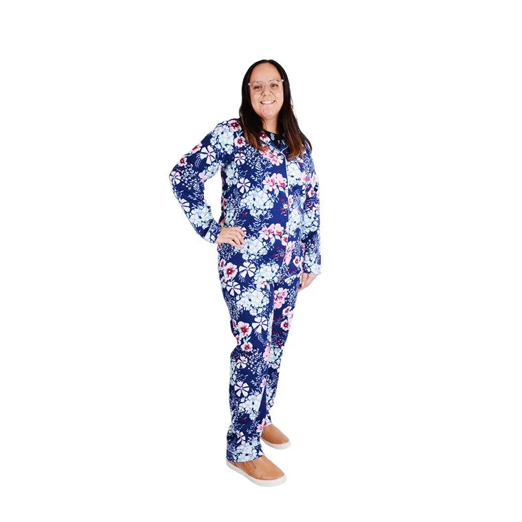 - Postoperative pet anti-licking Elizabethan collarFlannel PJ Set, Blooms in Spring, Size 8