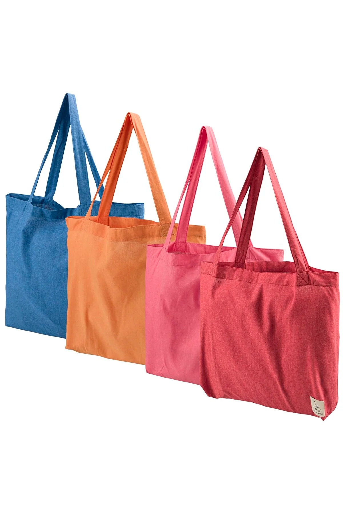  -Anti-scratch sofa protective coverGleam Atelier 4-Piece Tote Bag Set, Red, Orange, Blue, Pink, 45*50 Cm