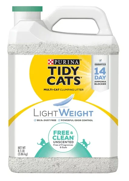  -Anti-scratch scratching board AND cat bed in onePurina Tidy Cats Light Weight Unscented 8.5 lbs