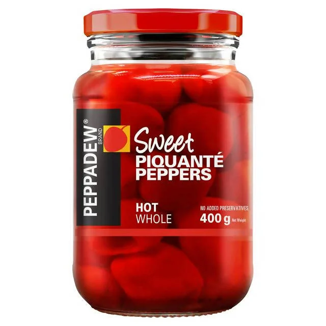 - Winter warm clothes for short-haired dogsPeppadew Hot Piquante Peppers 400g (165g*)