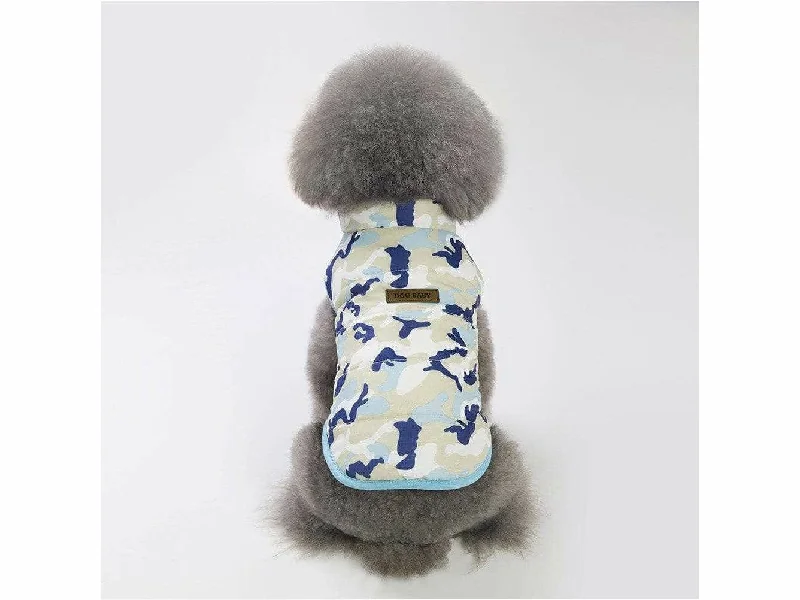 - Chinchilla cooling ice nest ceramic platedog clothes blue L YP-201807093