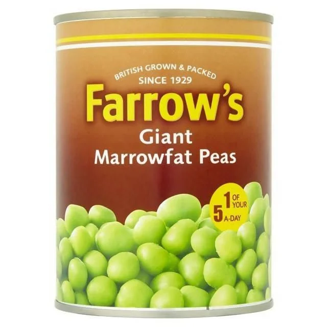 - Pet vitamin complex nutrition tabletsFarrow's Giant Marrowfat Peas 538g (330g*)