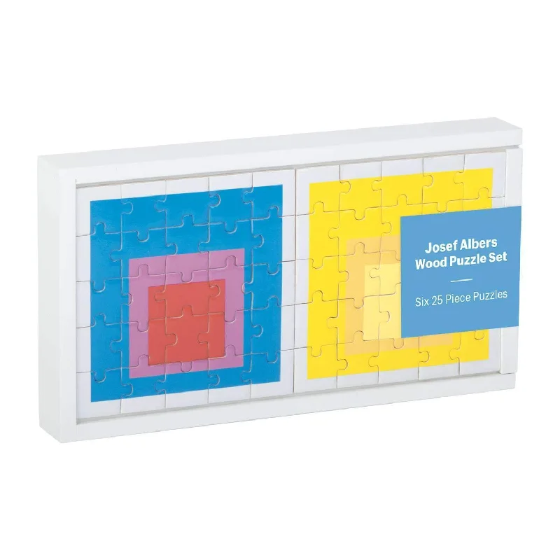 - Dog anti-slip matMoMA Josef Albers Wood Jigsaw Puzzle Set