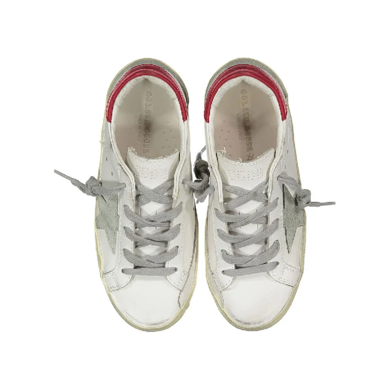 - Pregnant cat delivery room warming boxGolden Goose White/Red Superstar Sneakers