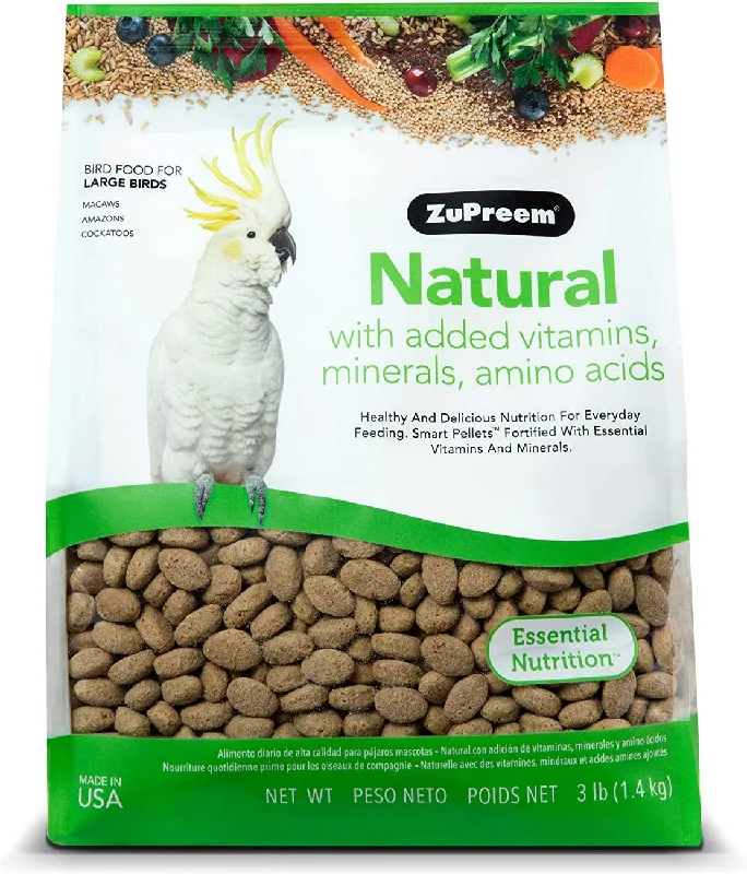 - Winter dog thick down jacketZuPreem Natural Bird Food Pellets for Large Birds, 3 Lbs