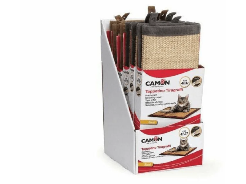 - Rabbit grass rack to prevent waste food boxSisal carpet cm47x37  -Box