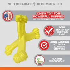 - Degradable pet feces bagNYLABONE AXIS PUPPY POWER CHEW VANILLA FLAVOR REGULAR