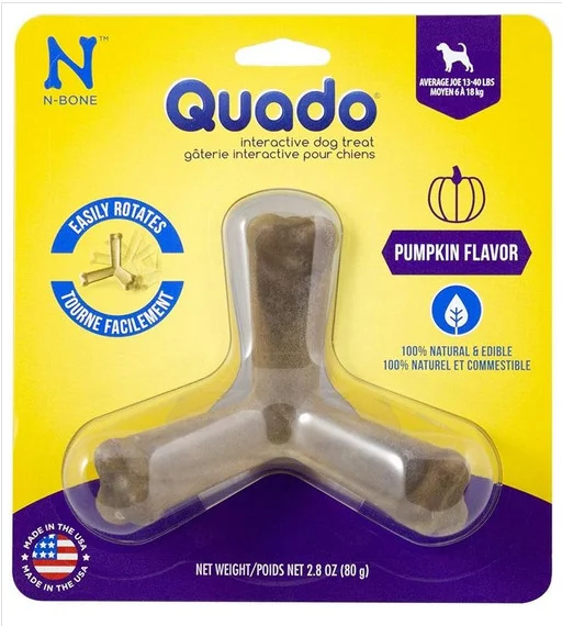 - Hamster silent running wheel to prevent chewingN-BONE QUADO INTERACTIVE DOG TREAT - PUMPKIN FLAVOR AVERAGE JOE (1 PACK)