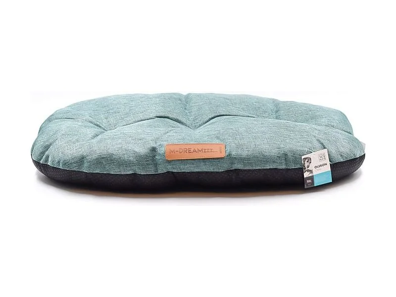 ---Oleron Oval Cushion - Xxl Blue