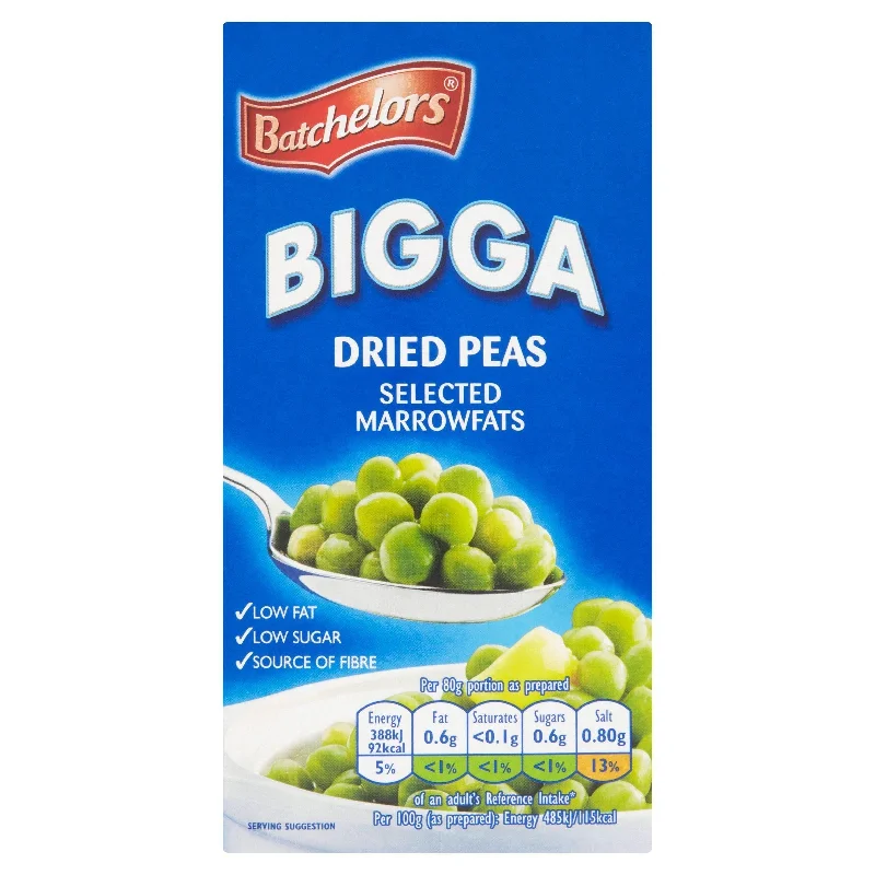 Pet ProductsBatchelors Bigga Dried Peas Selected Marrowfats 250g