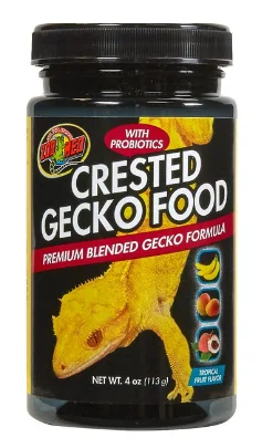 - Postoperative pet anti-licking Elizabethan collarZoo Med Tropical Fruit Flavor Crested Gecko Food, 4-oz Jar