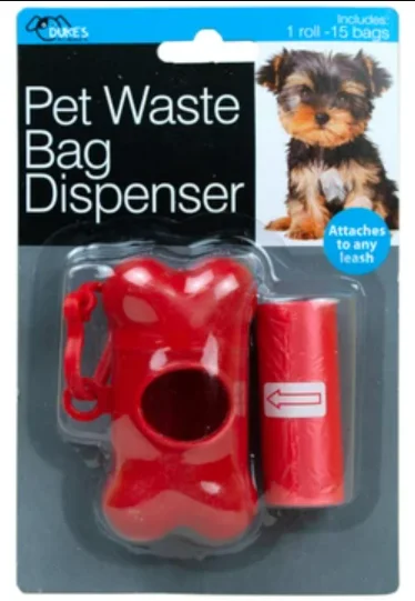 - Automatic induction pet water dispenserDuke's Waste Bag Bone Dispenser