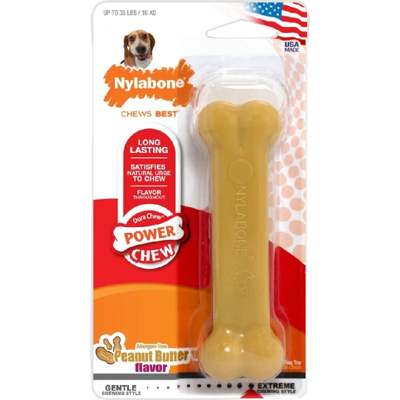  -Explosion-proof leash FOR LARGE dogsNylabone Power Chew Durable Dog Toy Peanut Butter