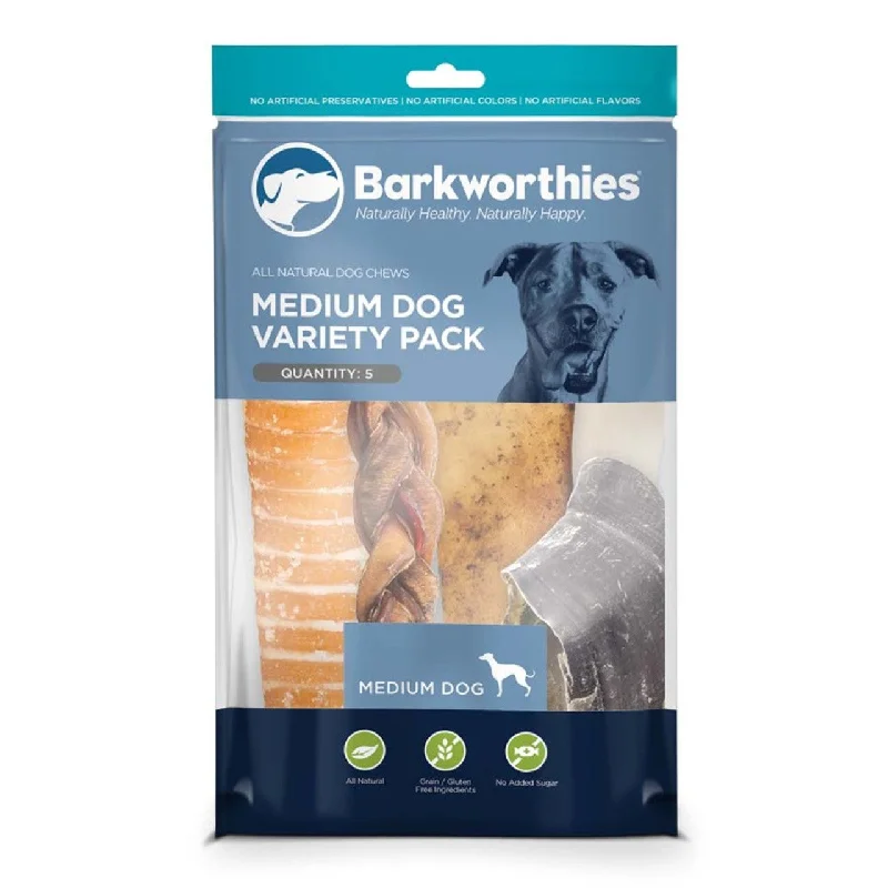 - Degradable pet feces bagBarkworthies- Medium Breed DogChew Variety Pack (5 chews)