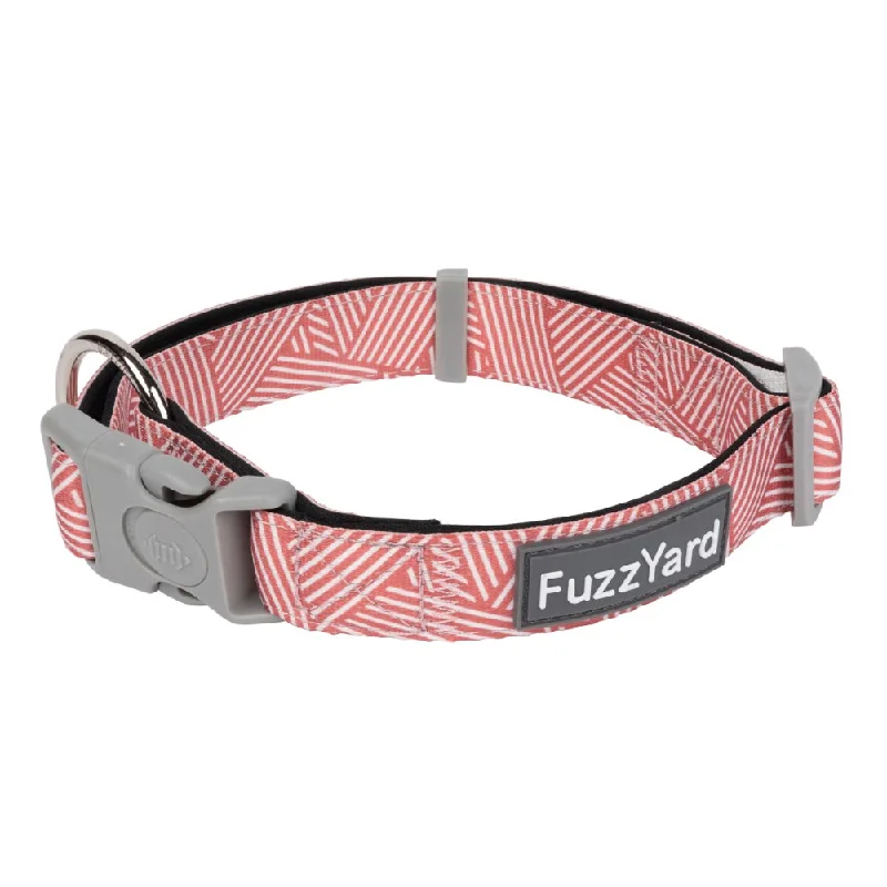 ---FuzzYard Thornbury Brick Red Dog Collar