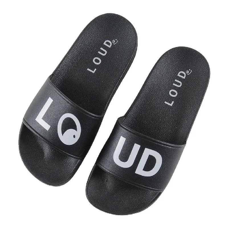 ---Loud Black Happy Slides