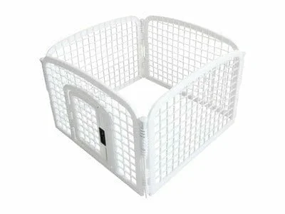 - Custom pet birthday cakePuppy Playpen In Plastic - S White