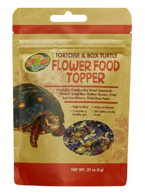  -Anti-scratch scratching board AND cat bed in oneZoo Med Tortoise & Box Turtle Flower Food Topper, 6-g bag