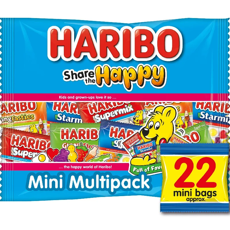 - ​​Christmas pet Christmas clothingHaribo Share the Happy Mini Bag Multipack Sweets 352g