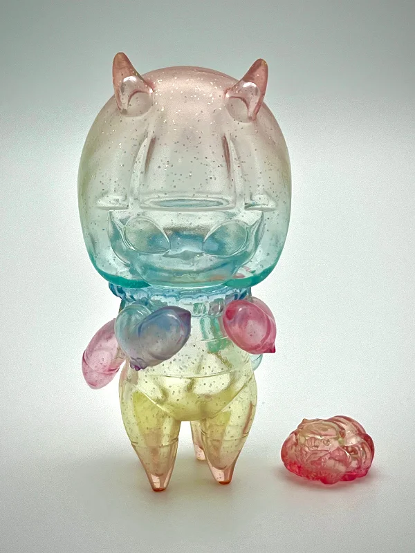 - Deodorizing cat litter tofu litterChirasu-chan Rainbow Glass By PECHI X Art Junkie