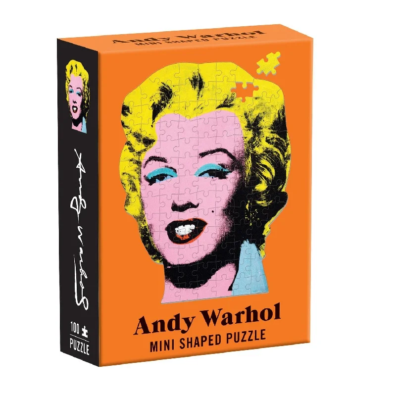 - Winter warm clothes for short-haired dogsAndy Warhol Marilyn 100 Piece Mini Shaped Jigsaw Puzzle