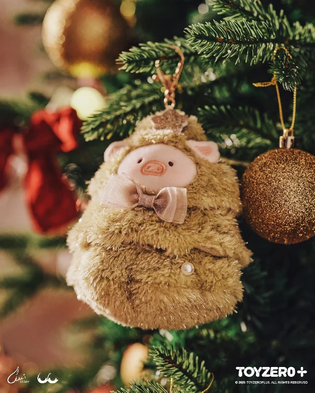 - Foldable and portable cat bagLuLu the Piggy X'Mas - Christmas Tree Keychain