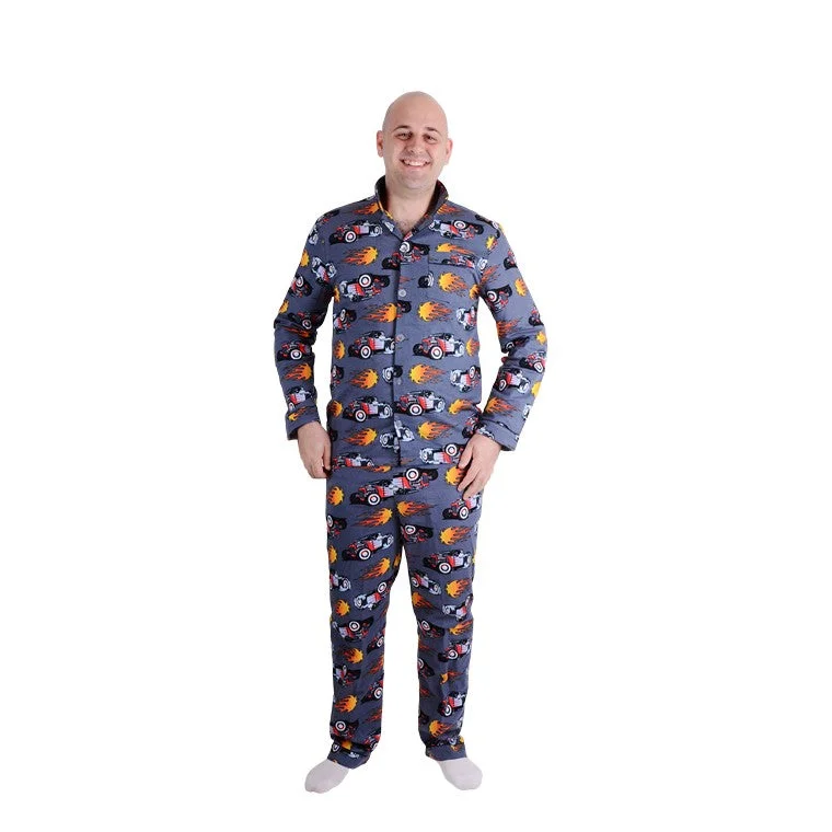  -Non-contact cat thermometerFlannel PJ Set, Racer #1, Size XXL