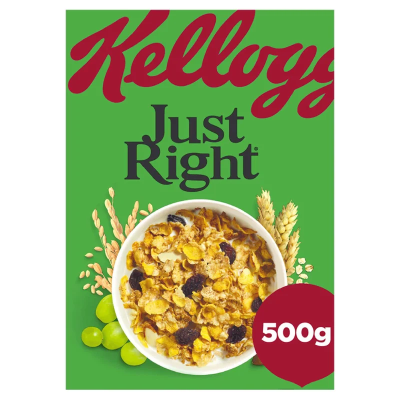 - Parrot climbing and standing wooden frameKellogg's Just Right Cereal 500g