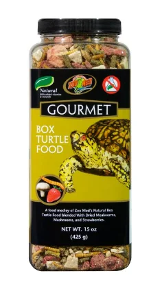 - Summer pet ice matZoo Med Gourmet Box Turtle Food, 15-oz jar