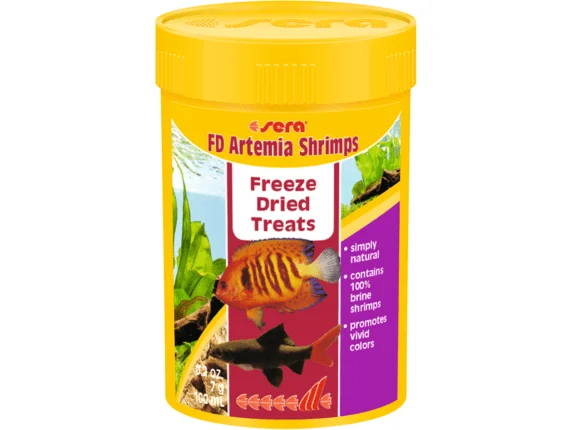  -Splash-proof food bowl AND Anti-choking slow food bowlsera FD Artemia Shrimps 250 ml (16 g)