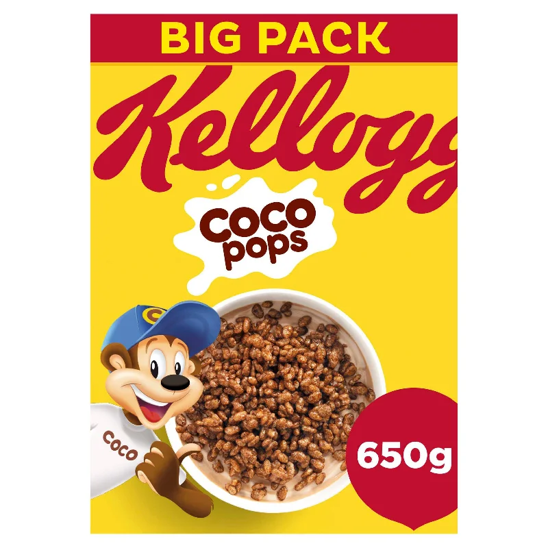 - Summer pet ice matKellogg's Coco Pops Chocolate Breakfast Cereal 650g