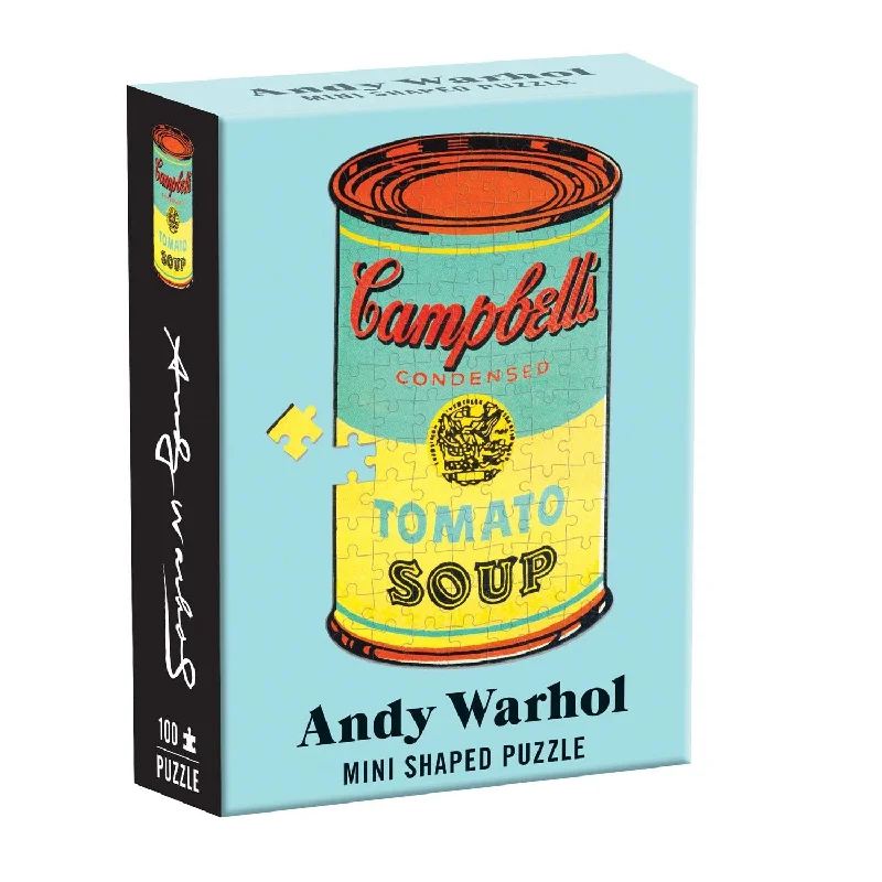 - Smart cat litter box with automatic cleaningAndy Warhol Campbell's Soup 100 Piece Mini Shaped Jigsaw Puzzle