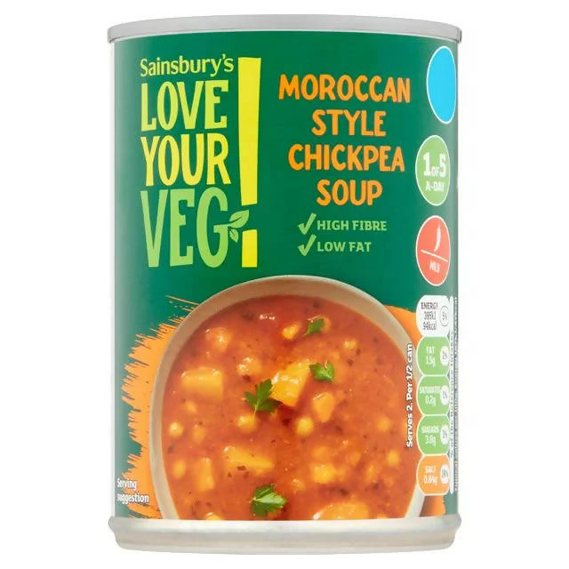 - Pet diabetes prescription foodSainsbury's Love Your Veg! Moroccan Style Chickpea Soup 400g