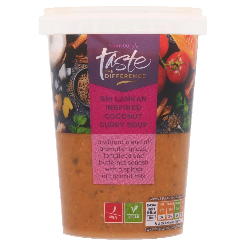 - Pet smart GPS locatorSainsbury's Sri Lankan Spiced Coconut Curry Soup, Taste the Difference 600g (Serves 2)