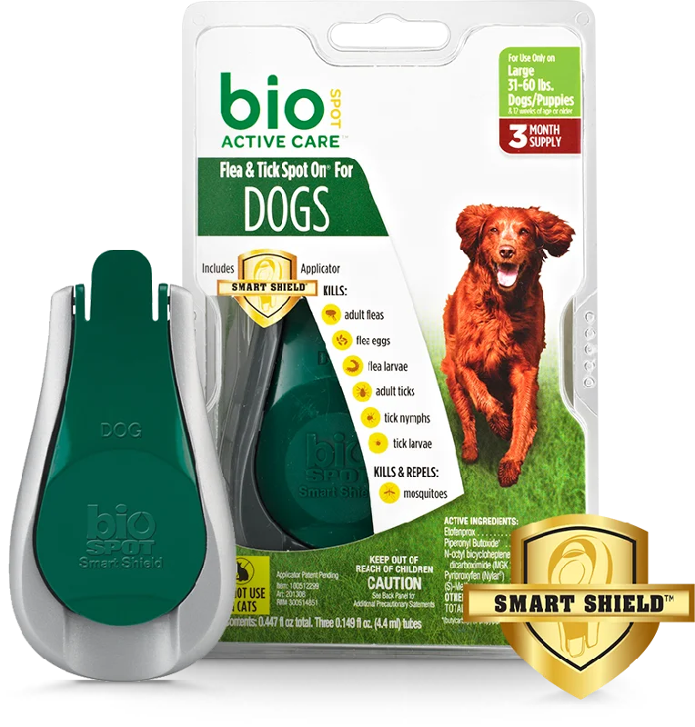 - Custom pet birthday cakeFarnam Companies, Inc BIO SPOT ACTIVE CARE™ Flea & Tick Spot On® for Dogs