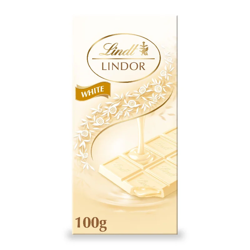 - Custom pet birthday cakeLindt Lindor White Chocolate Bar 100g