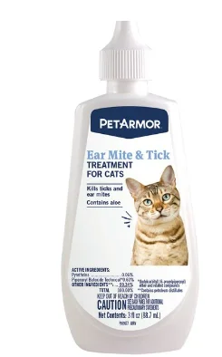 - Pet fence foldable indoorPetArmor Medication for Ear Mites for Cats, 3-oz bottle