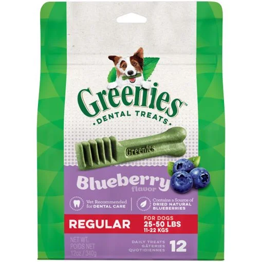 - Dog heart rate monitoring collarGreenies Blueberry Regular Dental Dog Treats - 12ct