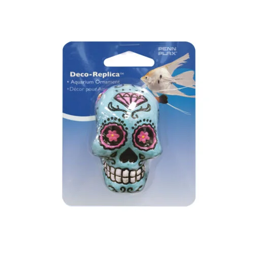 - Custom pet birthday cakePENN PLAX BLUE SUGAR SKULL