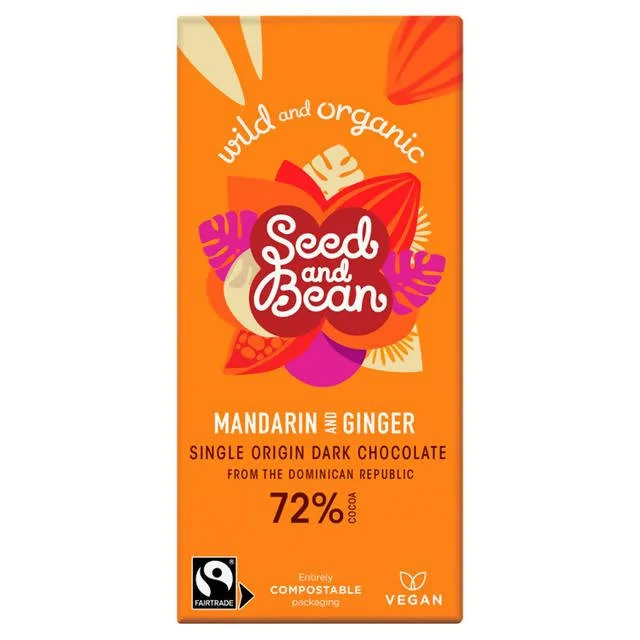 - Cat hair ball removal and hair removal creamSeed & Bean Fairtrade Organic Single Origin Mandarin & Ginger Dark Chocolate 85g