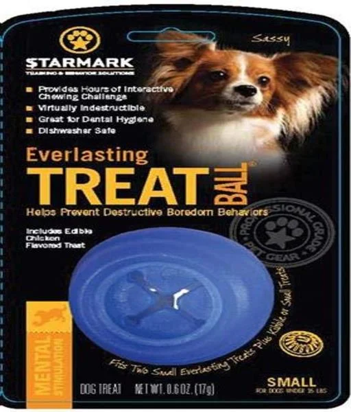 - Automatic induction pet water dispenserStarmark Everlasting Treat Ball Toy, Blue, Small