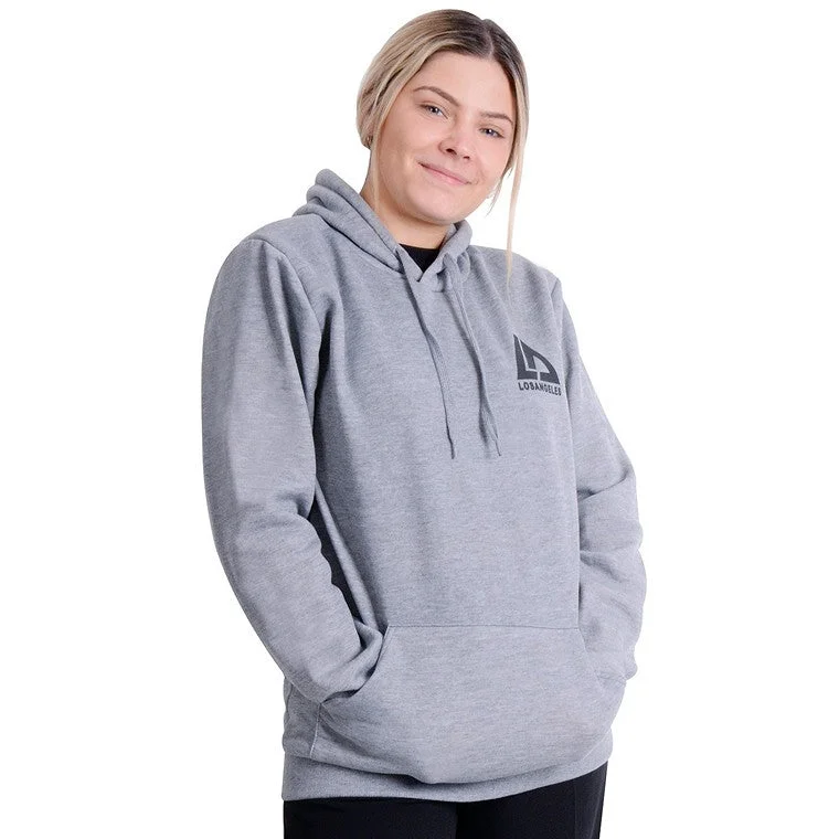 - Pregnant cat delivery room warming boxFleece Hoodie LA Grey Marle - M