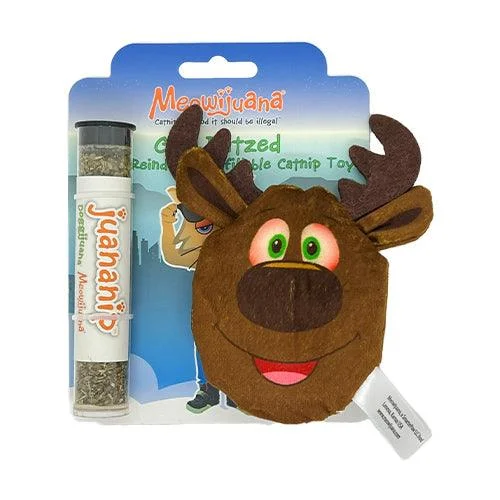 - Pet smart GPS locatorMeowijuana Get Blitzed Refillable Reindeer Catnip Cat Toy (Medium)