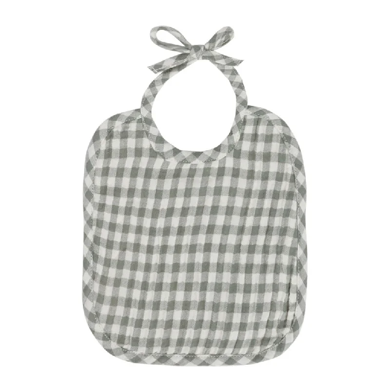 - Pet electric nail grinder silent modelQuincy Mae Sea Green Gingham Woven Tie Bib