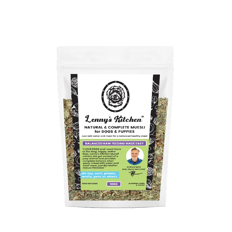 - Special food for puppiesSample 100g Bag