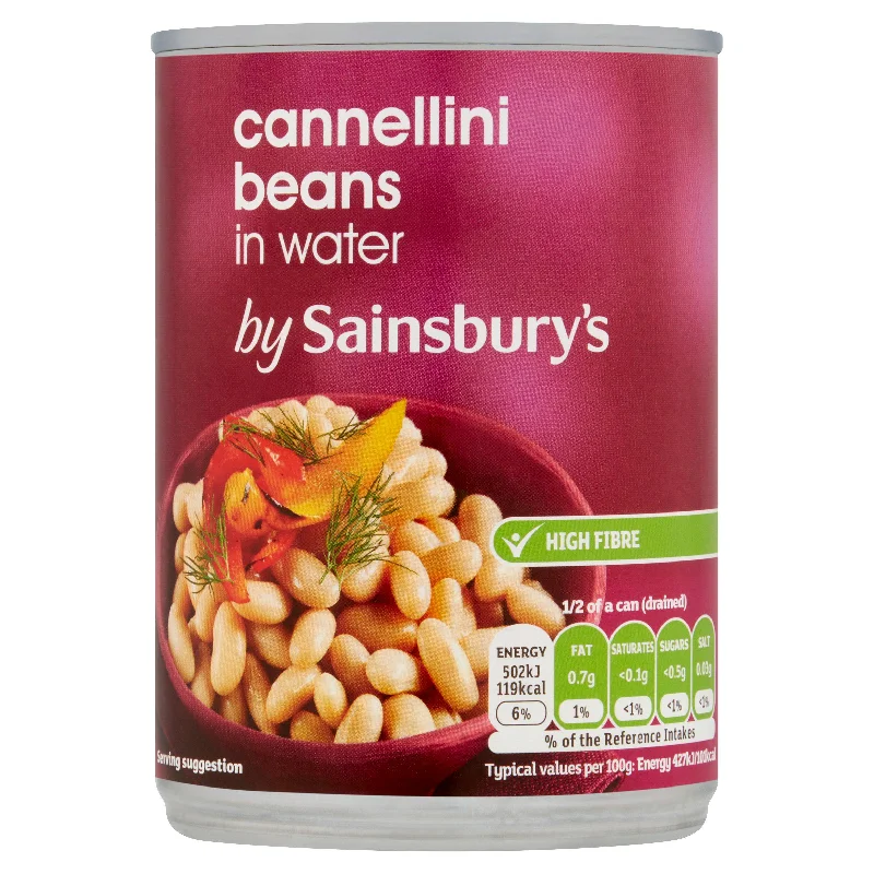 - Car dog seat beltSainsbury's Cannellini Beans In Water 400g (235g*)