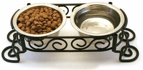 - Deodorizing cat litter tofu litterStainless Steel Scroll Work Double Diner, 1 Quart